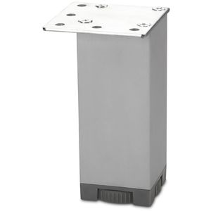 Produktbild für Möbelfuß SO-TECH ROMEO, 120467, silber, Metall