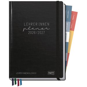 Produktbild für Lehrerkalender Häfft Black Edition, Schuljahr 2026/2027
