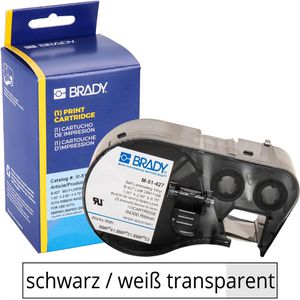 Produktbild für Schriftband Brady M-51-427, 25,4 x 19,05mm