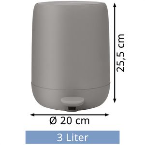 Produktbild für Mülleimer Blomus SONO Satellite, grau