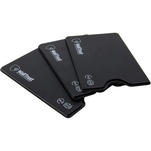 Produktbild für Kreditkartenhülle WallTrust 907390, schwarz