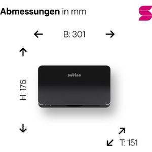 Produktbild für Handtuchspender Satino Hyginity XS, 333429, PT 3
