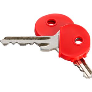 Produktbild für Schlüsselkappen Rema halbrund, 10 Stück