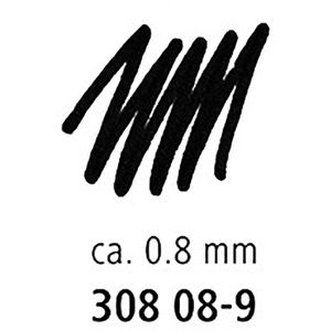 Produktbild für Fineliner Staedtler pigment liner, 308 08-9