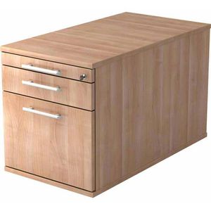 Produktbild für Rollcontainer Hammerbacher Solid, aus Holz, nussbaum