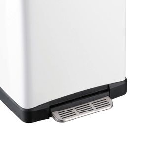 Produktbild für Mülleimer Wesco Big Double Boy, mattweiß