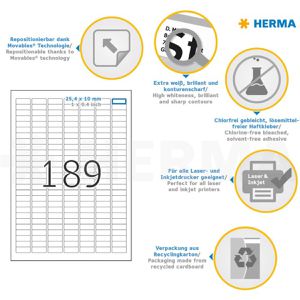 Produktbild für Universaletiketten Herma 10001 Special