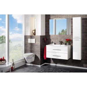 Produktbild für Waschtisch Fackelmann B.clever 82913, hängend, weiß