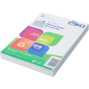 Produktbild für Briefumschläge ÖKI Recycling grau, C6