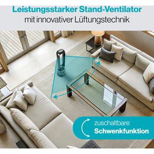 Produktbild für Ventilator Proficare PC-TVL 3152, anthrazit, 86 cm