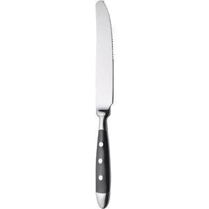 Produktbild für Tafelmesser Gräwe Nürnberg, geschmiedet, Wellenschliff, 21 cm