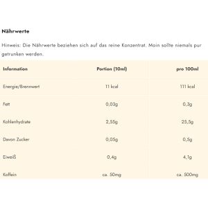 Produktbild für Kaffeekonzentrat TryMOIN Typ French Vanilla Latte Zero Sugar