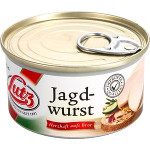 Wurstkonserve Lutz Jagdwurst