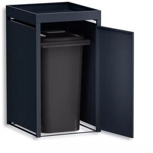 Produktbild für Mülltonnenbox Metzler MMB-2-1X, Metall