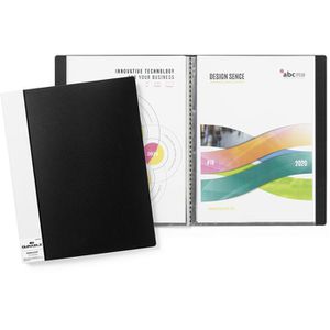 Produktbild für Sichtbuch Durable 2421-01, Duralook, aus PP, A4