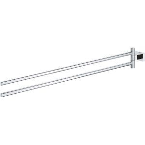 Produktbild für Handtuchhalter GROHE Essentials Cube 40624001, silber