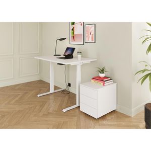Produktbild für Schreibtisch Böttcher-AG Base Lite, weiß / weiß