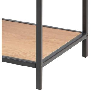 Produktbild für Bücherregal AC-Design Seaford, schwarz / wildeiche