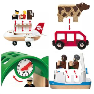 Produktbild für Spielzeugeisenbahn BRIO World Großes Premium Set