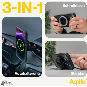 Produktbild für Handyhalterung Aqiila Powerbird QC1, für Auto und Tisch