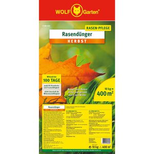 Produktbild für Dünger Wolf-Garten LK-MU 400 Rasendünger Herbst