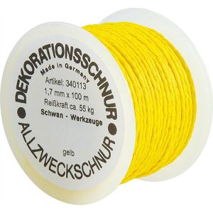 Maurerschnur Schwan 340113, gelb
