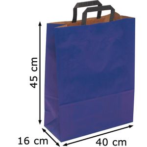Produktbild für Papiertüten VP blau