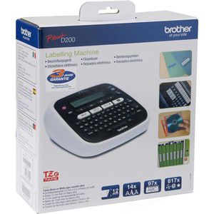 Produktbild für Beschriftungsgerät Brother P-touch D200BW, PTD200BWZG1