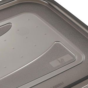 Produktbild für Frischhaltedose Keeeper fredo fresh grau, aus Kunststoff