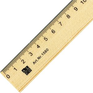 Lineal Alco 1560, 20 cm