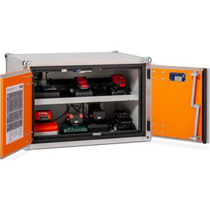 Produktbild für Akku-Ladeschrank CEMO Basic 8/5, mit 9 Steckdosen