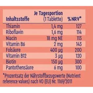 Produktbild für Vitamin-B gloryfeel Komplex, 200 Tabletten