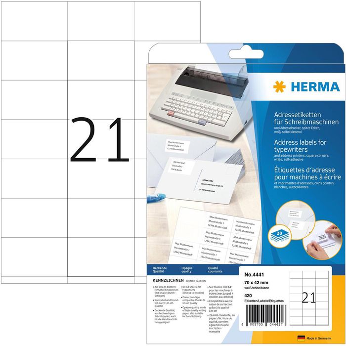 100 Blatt Universal Etiketten Aufkleber DIN A4 200 Selbstklebend Etiketten 210 x