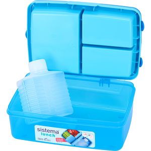 Produktbild für Lunchbox Sistema Lunch Slimline Quaddie Kunststoff