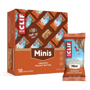 Clif-Bar Müsliriegel Minis Crunchy Peanut Butter, je 28g, 10 Riegel