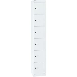 Produktbild für Schließfachschrank Bisley CLK 126, weiß