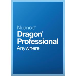 Nuance Spracherkennungssoftware Dragon, Professional Anywhere, Windows, PKC, Vollversion