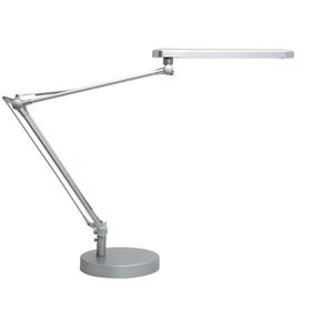 Schreibtischlampe Unilux Mambo, grau, LED
