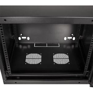 Produktbild für Netzwerkschrank LogiLink Single Section, W12F64B, 19 Zoll