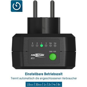 Produktbild für Zeitschaltuhr Ansmann AES1 ZeroWatt, digital