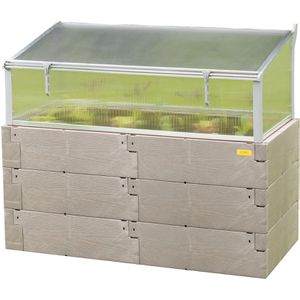 Hochbeet Juwel Timber Kombi-Set 20478, Kunststoff