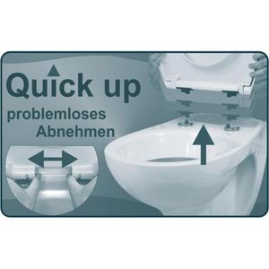Produktbild für WC-Sitz Cornat Seestern KSDSC102, oval, aus Thermoplast