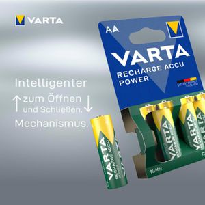 Varta Recharge Accu Power Aaa Mah Micro Akku Er B Ttcher Ag