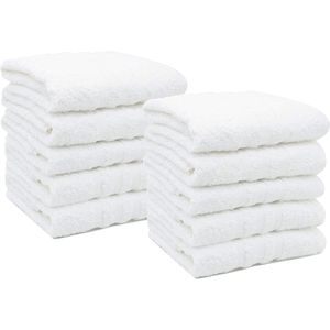 Produktbild für Handtuch Zollner Capri Set, weiß, 50 x 100 cm