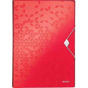 Produktbild für Fächermappe Leitz 4589-00-26 WOW, A4, rot