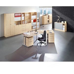 Produktbild für Aktenschrank Hammerbacher Solid 6550, aus Holz