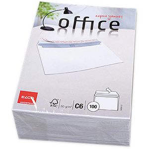 Produktbild für Briefumschläge ELCO Office, weiß, C6