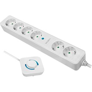 Steckdosenleiste LogiLink mit 1,5m Kabel