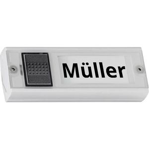 Türklingel Grothe Mistral SE 03 weiß, Sender, 500m Funk