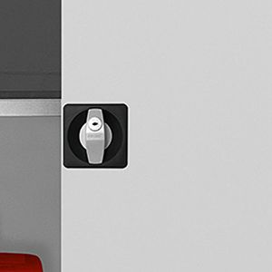 Produktbild für Werkzeugschrank Mauser MKST12/5/22, aus Metall, lichtgrau